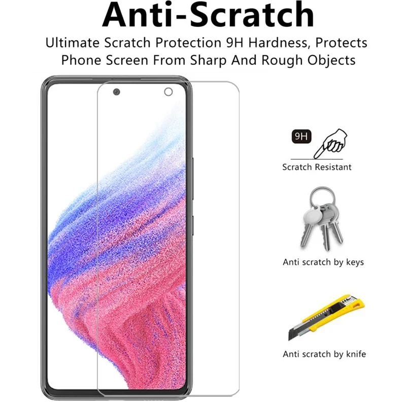 Закаленное стекло для samsung a53 5g защитное Защита экрана galaxy a 53 53a пленка samsun samsumg