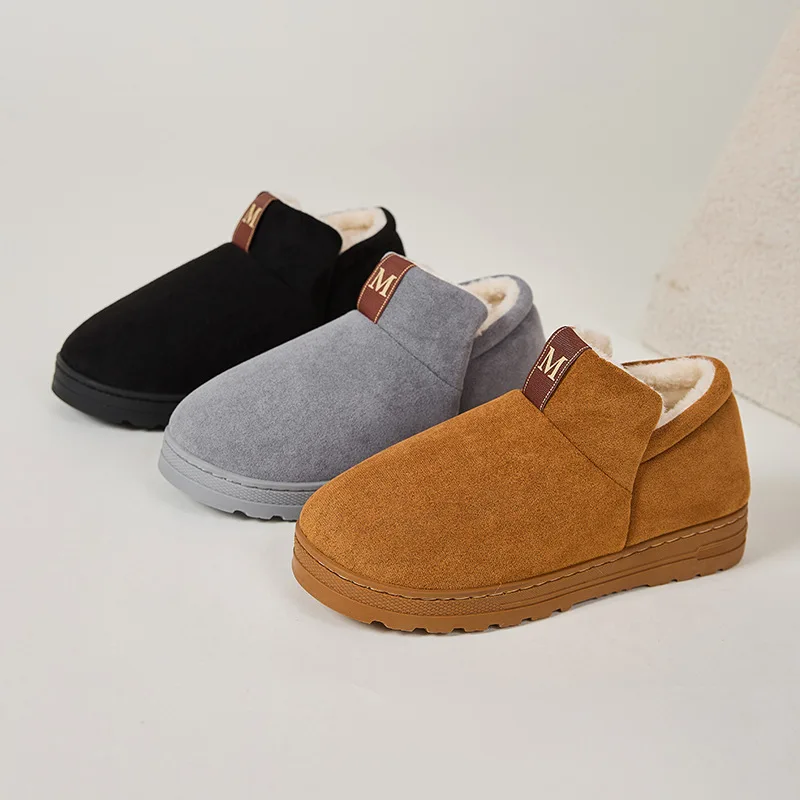 Shevalues Fuzzy/женские зимние ботинки классические замшевые пушистые мини-сапоги