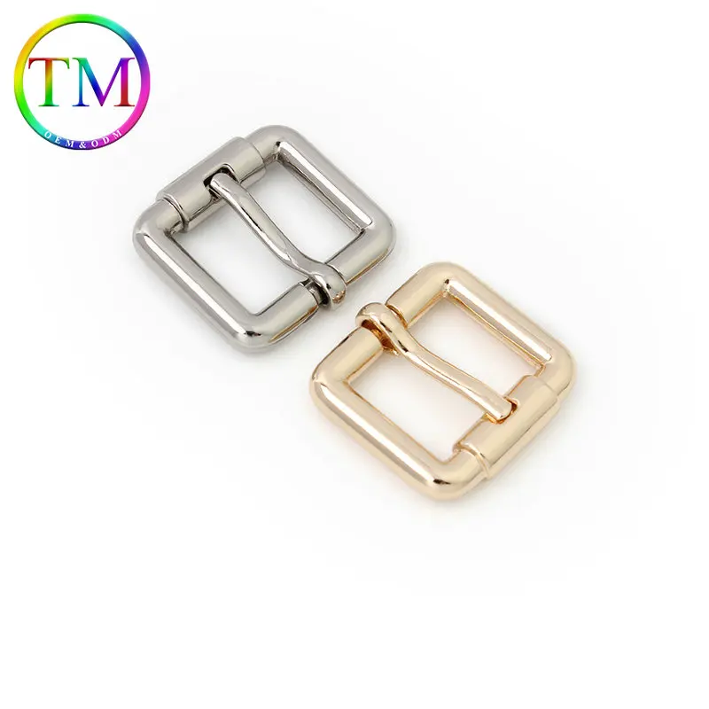 10-50Pcs 6Colors Metal Single Pin Buckle Handbag Strap Square Ring Adjuster Buckle For Belt Leather Craft Accessories