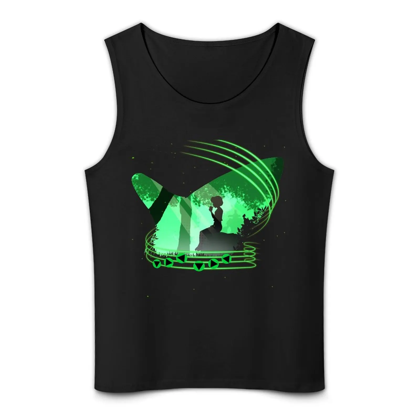 Мужская летняя майка Saria's song