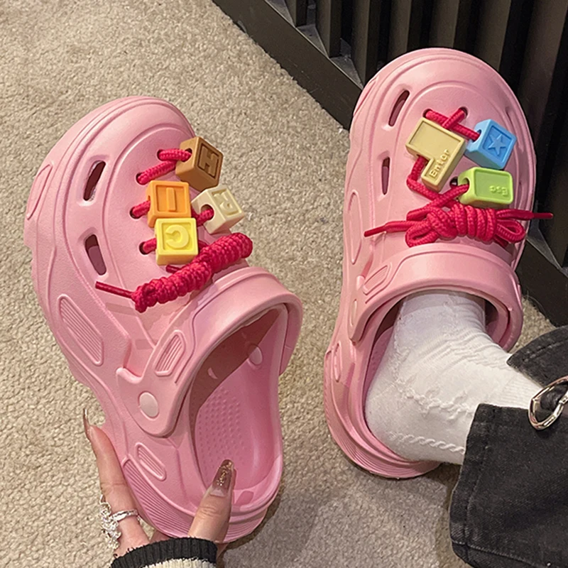 

Women Summer Slippers EVA Platform Sandals Comfortable Outdoor Beach Slides Flip Flop Fashion Casual Indoor Home Shoes Female