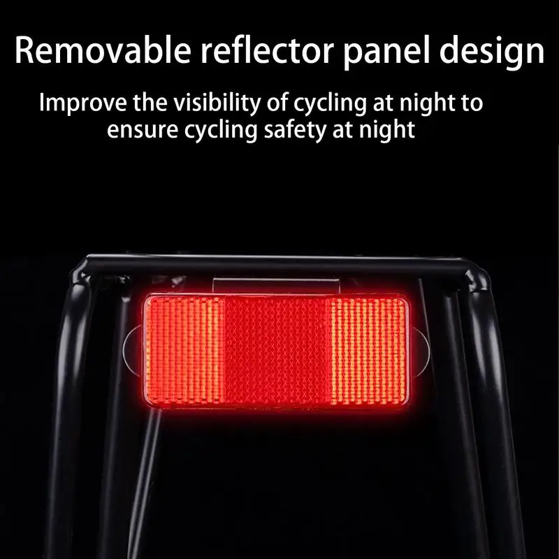 Велосипедные багажники Алюминиевый регулируемый задний грузовой багажник