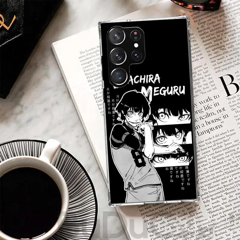 Чехол Blue Lock Bachira Meguru для Samsung Galaxy S23 S22 S24 S25 Ultra S21 Plus S20 FE чехол телефона S10 + S10E S25U с