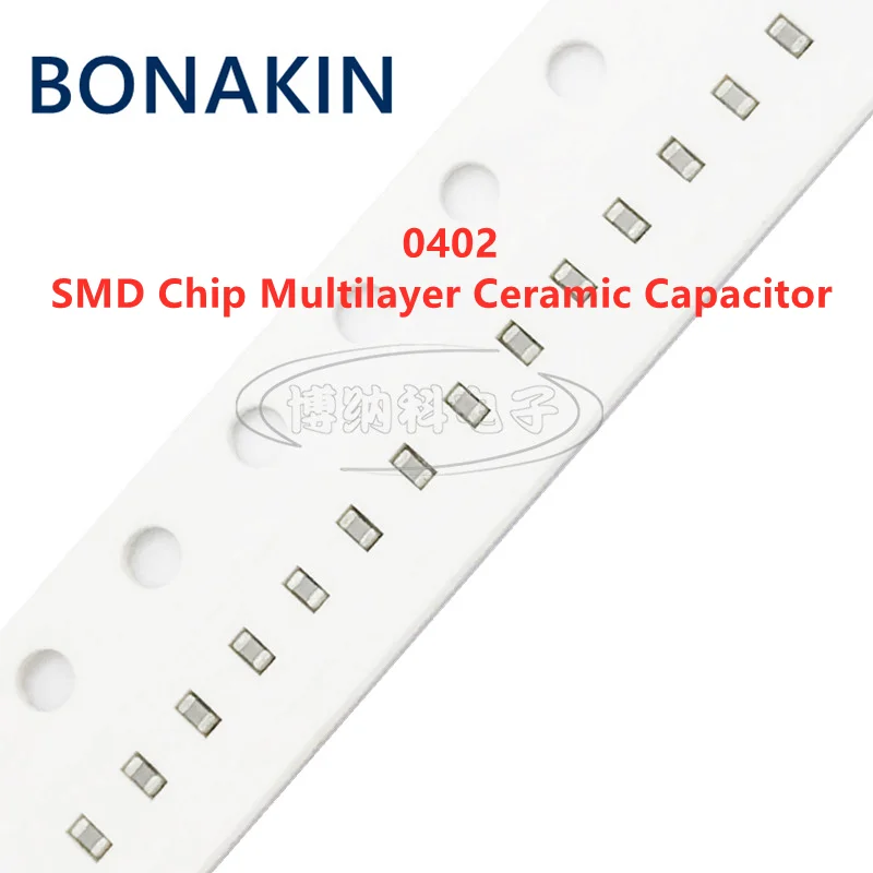

100PCS 0402 SMD Chip Multilayer Ceramic Capacitor 2.2UF 6.3V 10V 16V 25V 35V 50V X7R X5R 10% 225K