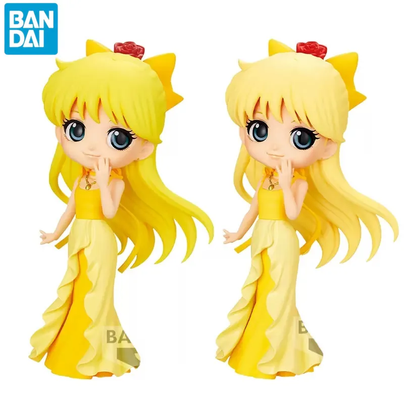 

Фигурки героев мультфильма Bandai, Оригинальные фигурки героев мультфильма «матрос Мун», «Принцесса Сейлор венерис», кавайная фигурка, игрушка в подарок для детей