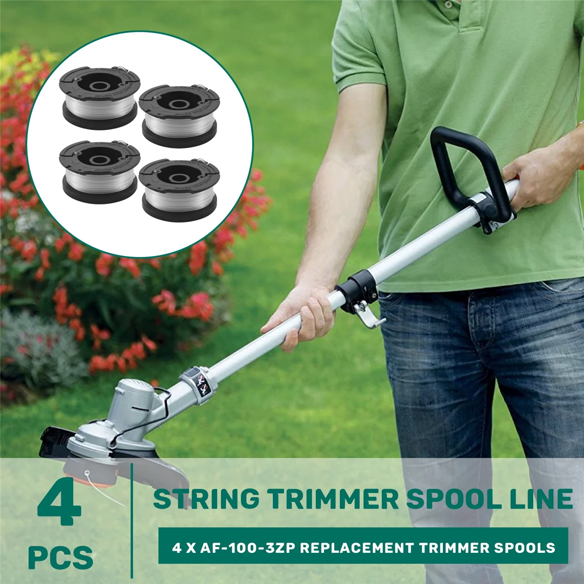 4 шт. многофункциональный триммер для травы BLACK + DECKER