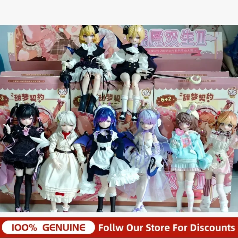 Фото Серия Neo Eden Dream Vow 1/6 BJD, загадочная коробка-сюрприз, подвижная коллекционная аниме-кукла, настольное украшение, подарок для любителей хобби. №5