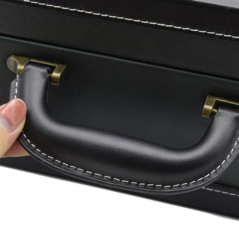 Барберский инструмент Пароль Металлический ящик Салон аксессуары для парикмахерских Переноска гребня Сумка-держатель Путешественник Мода Замок органайзер.