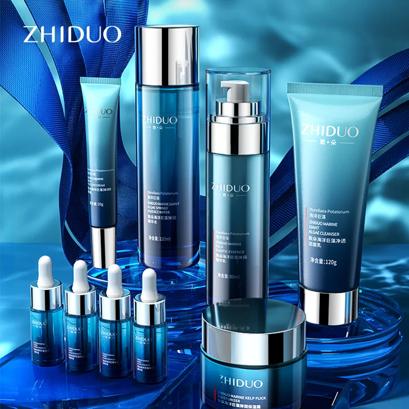 9 шт. набор для ухода за кожей сыворотки лица увлажнение отбеливание красота