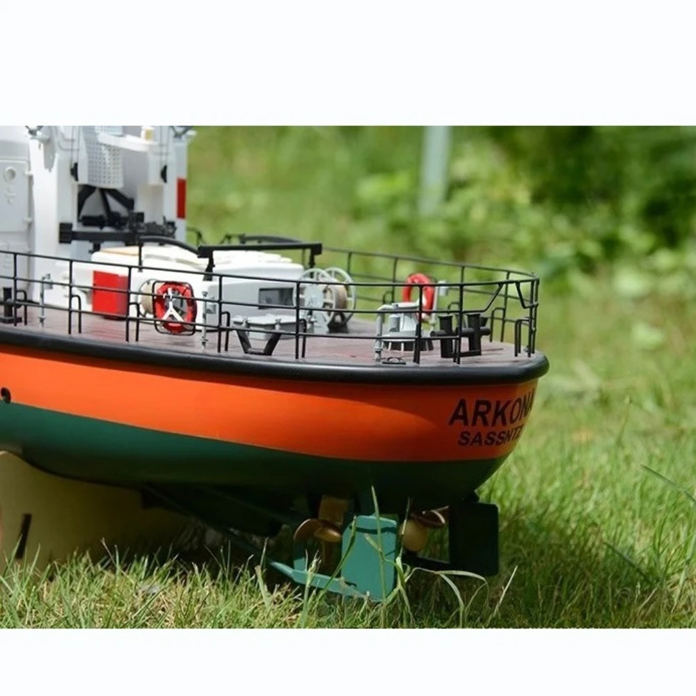 Фото 1/50 ARKONA Rescue Ship KIT Edition Offshore Work Ship Model Kit Взрослая собранная модель лодки с дистанционным управлением игрушка №4