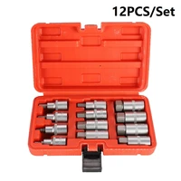 12pcsset 12 inch drive impact hex bit socket wrench set h5 h22 hexagon wrench sockets kit h5h6h7h8h10h12h14h16h17h18