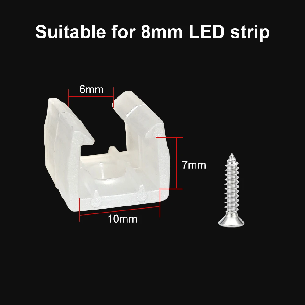 

Фиксирующие зажимы для светодиодной ленты LED Strip 2835