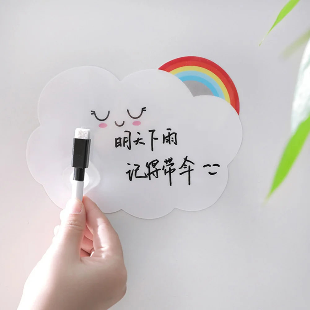 

Refrigerator Sticker Notes Wall Fridge Decorative Message Sticker Home Decor Rewritable Message Board With Pen Paste Home Decor