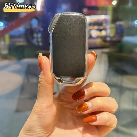 Мягкий чехол для автомобильного ключа из ТПУ, держатель для брелока для Kia Sportage 2023, Kia Ray Sorento Soul Telluride Cerato 2020 K5 K8 2022