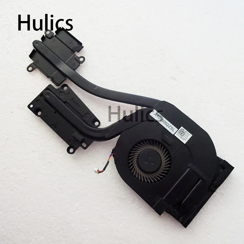 Hulics используется для ноутбука DELL E6540 радиатор охлаждения процессора AT0VI002ZCL CN-072XRJ