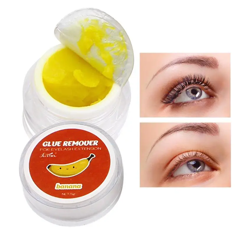 

Eyelash Extension Remover Powerful Eyelashes Glue Remover 5g Women Fruit Scented Powerful Eyelash Adhesive Remover Gel For Salon