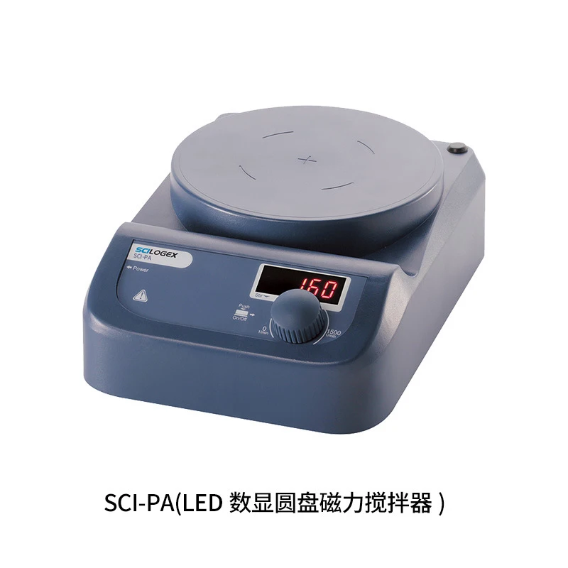Фото Магнитная мешалка SCILOGEX SCI-SpinUltra-thin с LED-дисплеем, экономичная модель, SCI-PA №1