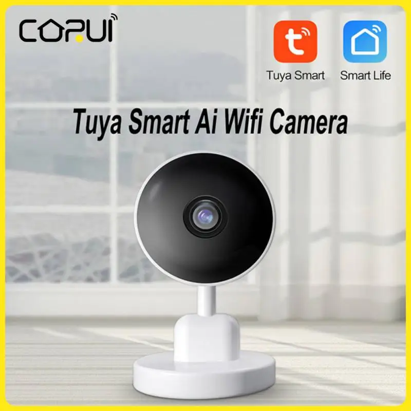 Tuya WiFi  Baby Monitor Indoor Remote Mobile Phone Monitoring Elderly Nanny Children Home Security HD Camera Smart Home