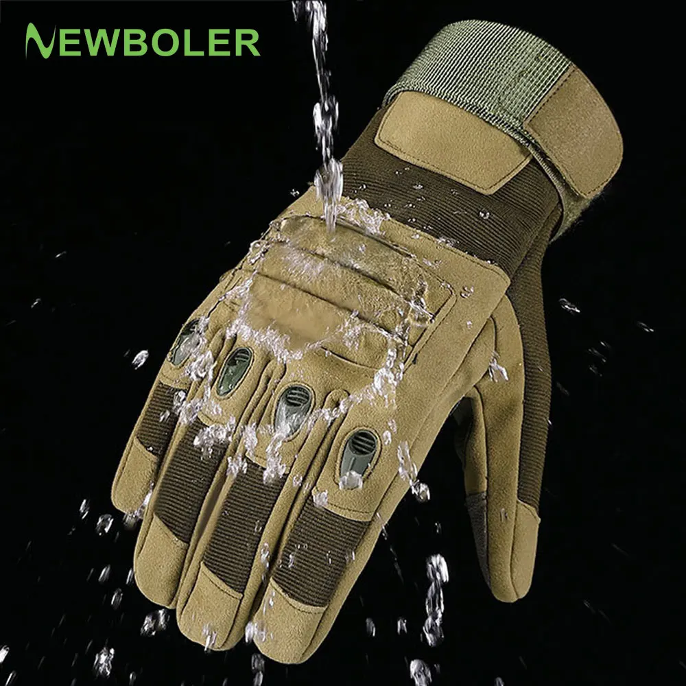 

NEW Outdoor Tactical Gloves Military Training Army Sport Climbing Shooting Hunting Riding Cycling Full Finger Anti-Skid Mittens
