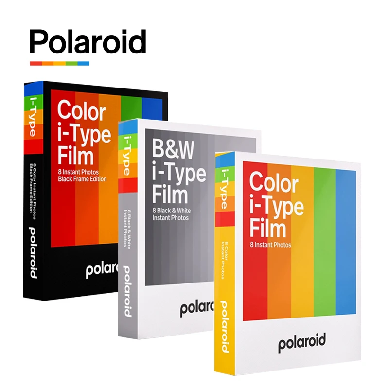 

2023 NEW 16/24 Sheets Polaroid Originals i-Type Color Film and Edition for for Poloroid Camera Onestep2VF/ Onestep Plus /Now