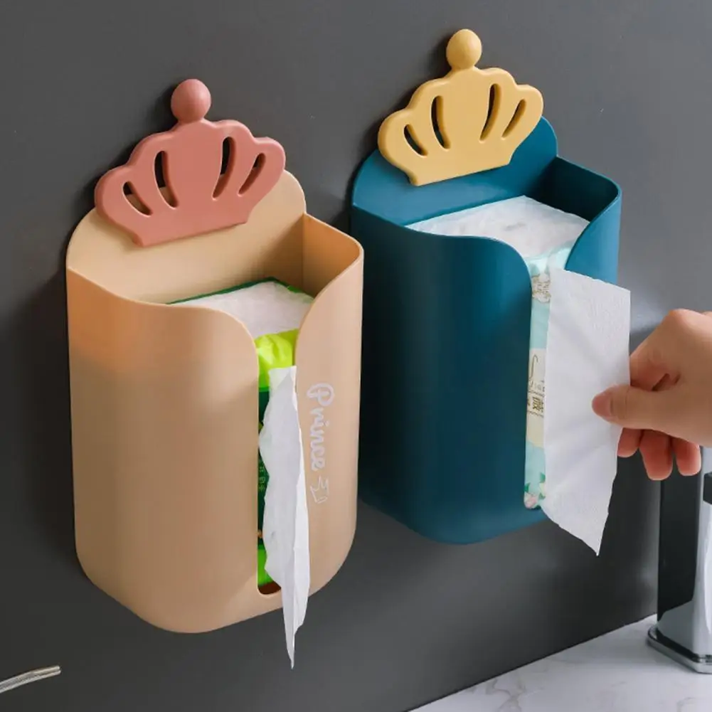 

Toilet Paper Holder High Quality Plastic Wall Mounted Toilet Tissue Dispensers Strong Loading Wall Mounted Tissue Holder