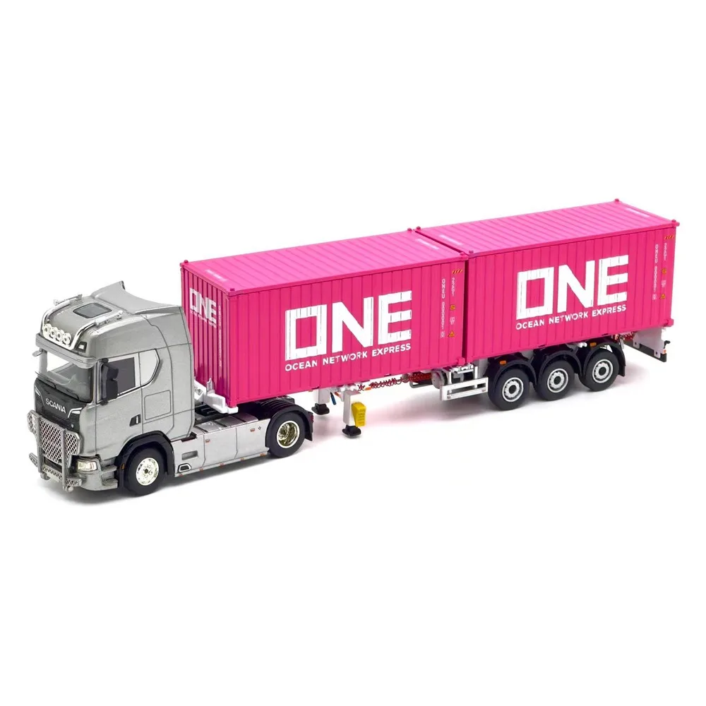 Уникальная модель 1:64 Scania HINO Ranger 500, двухэтажный мост-транспортер, прицеп Benz, полусъемная модель автомобиля из сплава, литая под давлением, игрушка (art.: 3920cbb0c41fc) - 3920cbb0c41fc