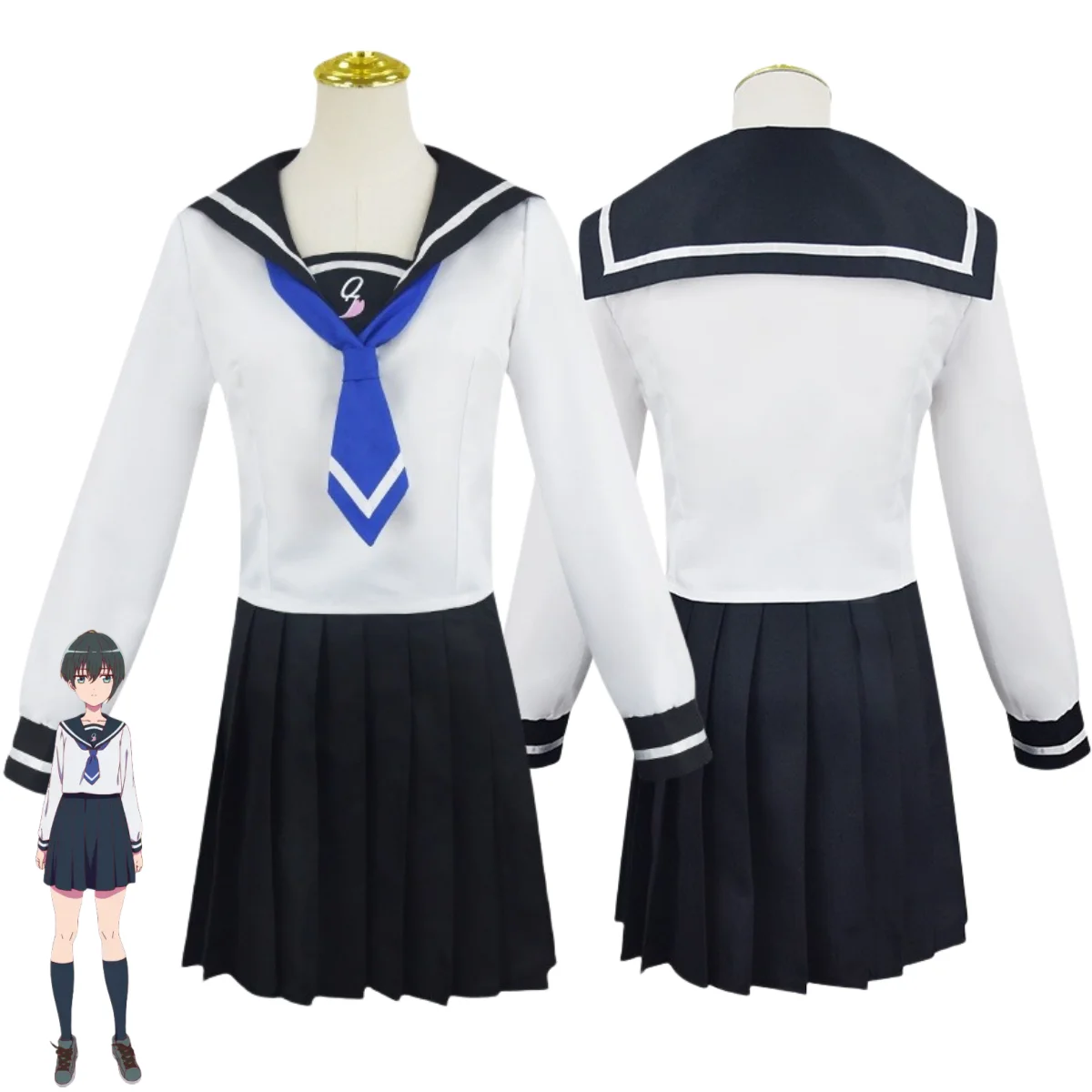 Новинка 2024 аниме Narenare -Cheer для вас!-костюм косплея мисоры канаты японская форма JK