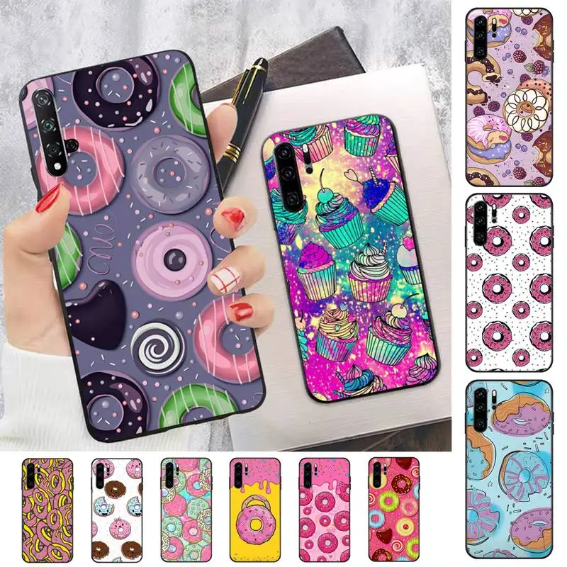

sweet donut Phone Case for Huawei P30 40 20 10 8 9 lite pro plus Psmart2019