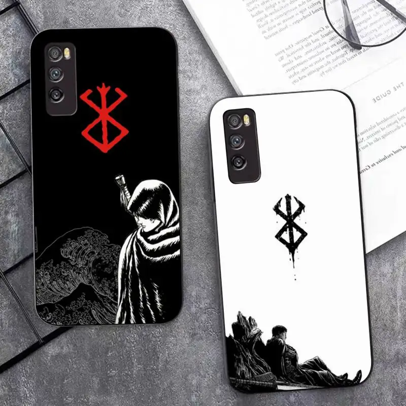 

Berserk Guts Phone Case for Huawei Mate 20 10 9 40 30 lite pro X Nova 2 3i 7se