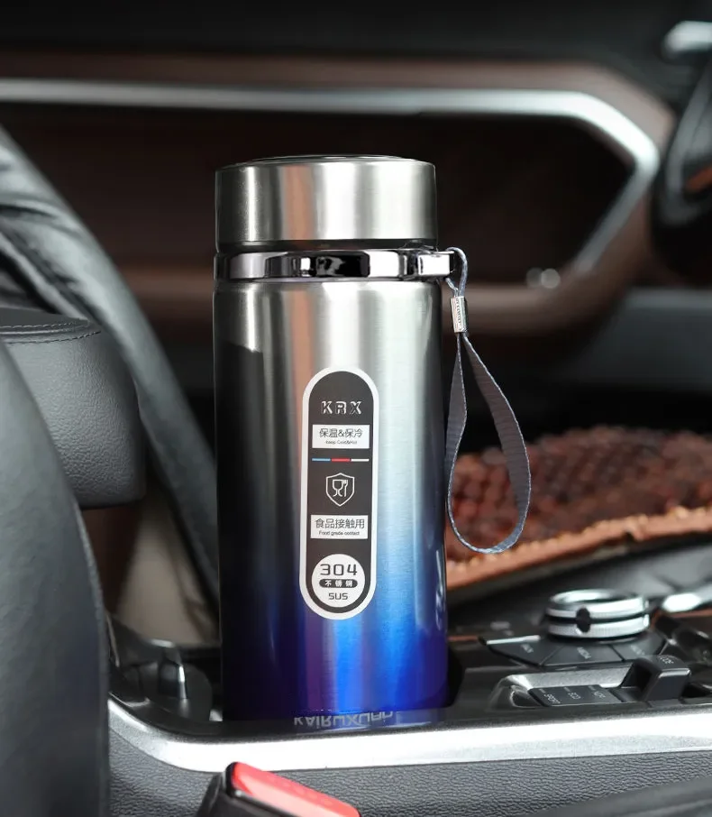 

2023 1000-350ML High Capacity Business Thermos Mug Stainless Steel Tumbler Insulated Water Bottle Vacuum Flask For Office Tea Mu