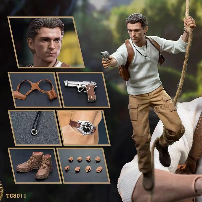 В наличии Tgtoys × Swtoys Tg8011 1/6 Uncharted Drake Soldier Doll Аниме Фигурка Игрушка Подарочная