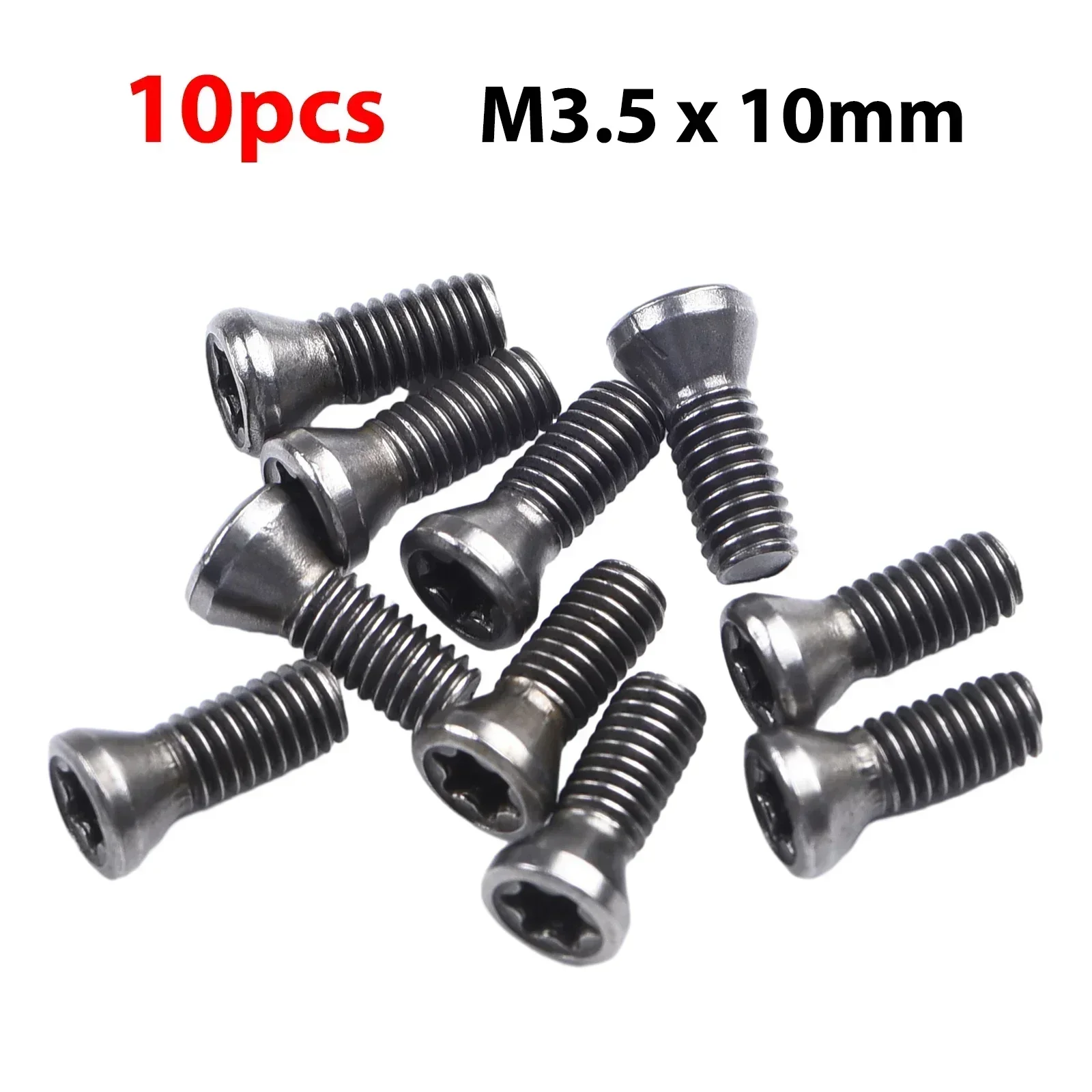 10 шт. винты Torx M2.5 M3.5 6 мм-12 мм машинный винт для замены сверхнизкого плоского винта