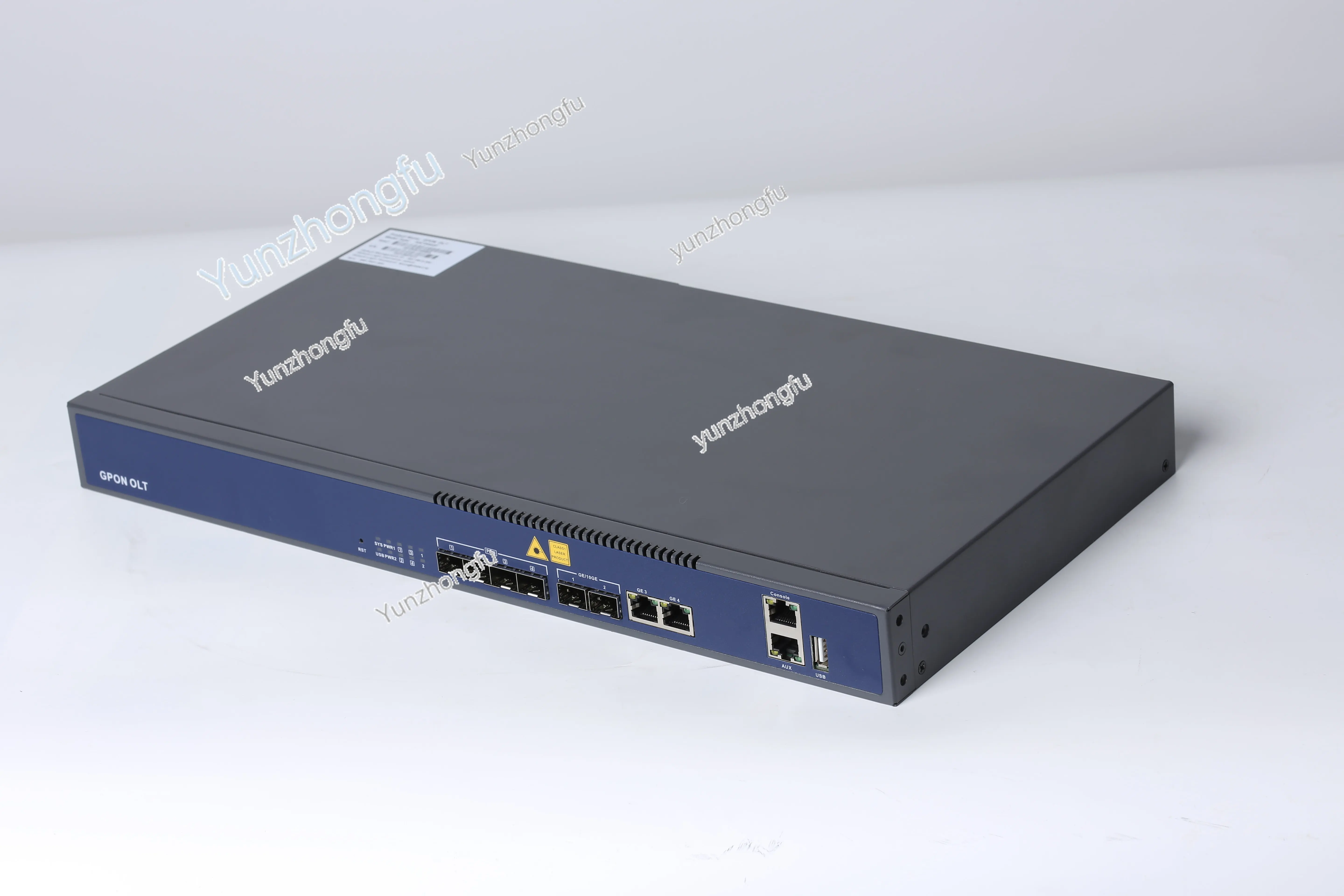 4pon Gpon Olt Gigabit GPON с 4 модулями SFP |