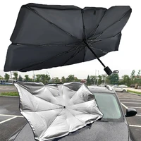 car foldable sun umbrella interior windshield sunshade cover front window uv protection shade curtain parasol car accessories