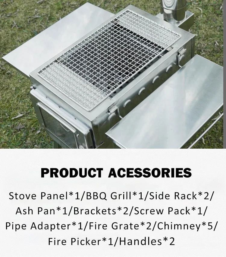 Портативная уличная походная деревянная палатка для кемпинга быстросъемная