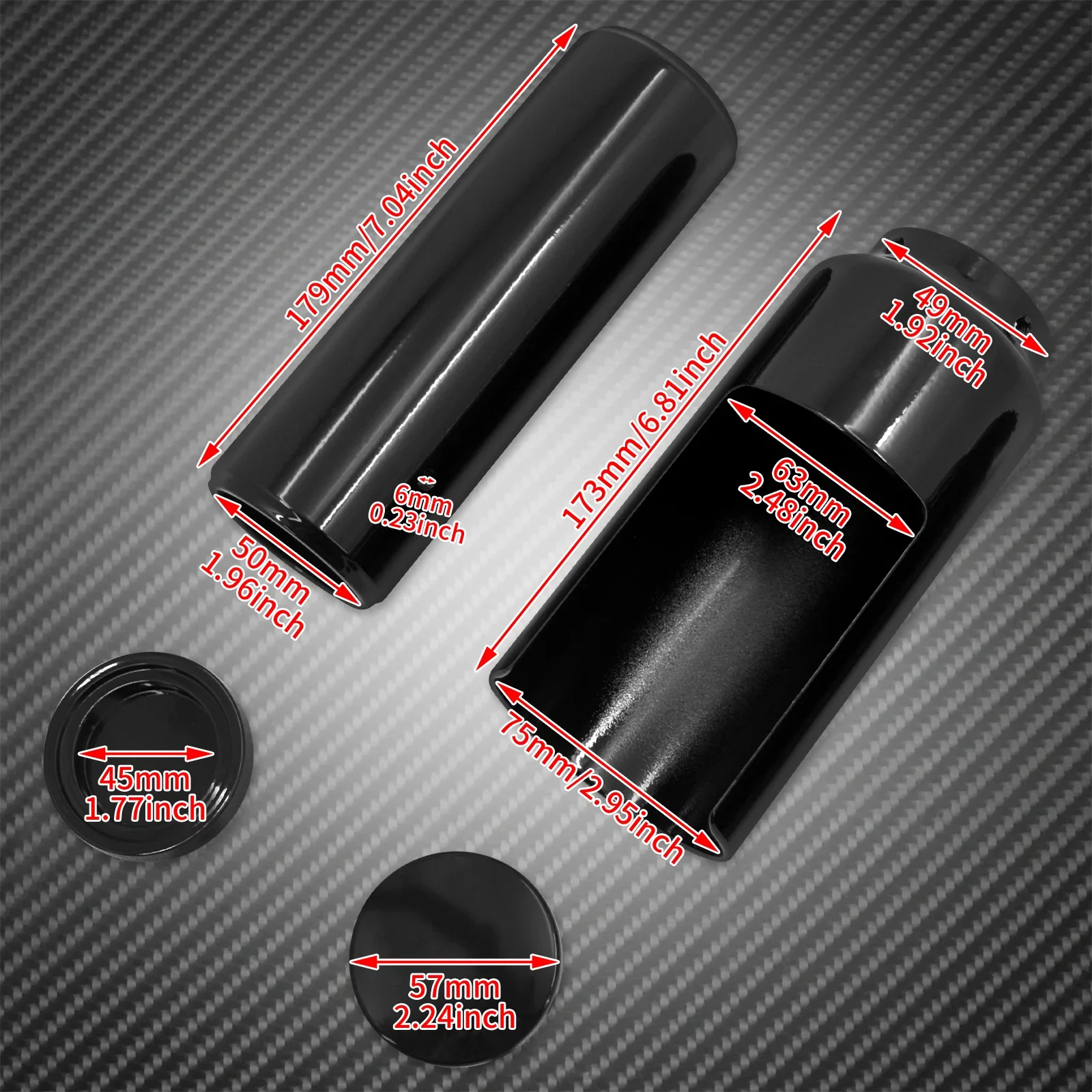 Мотоциклетные амортизирующие колпачки для передней вилки комплект защитных