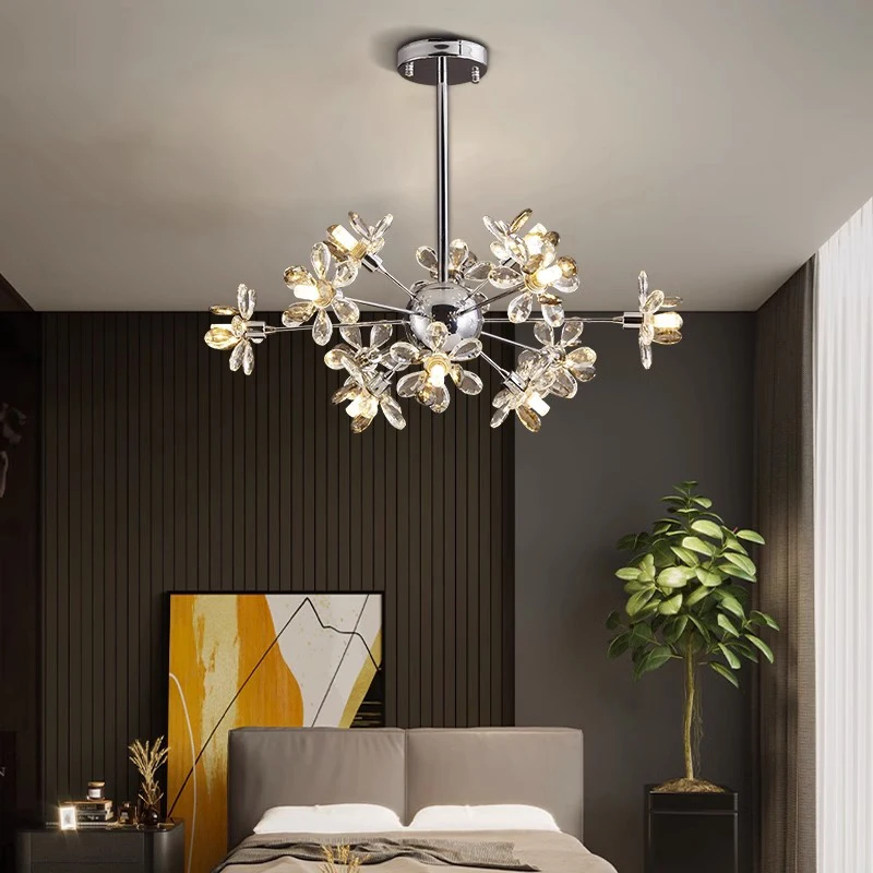 

Nordic home decor dining room Pendant lamp lights indoor lighting crystal lamp hanging light chandelier lamps for living room