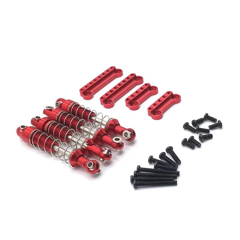 

Metal Upgrade 4PCS Shock Bracket External Spring Shock For MN 1/12 D90 D91 D96 MN98 99S RC Car Parts