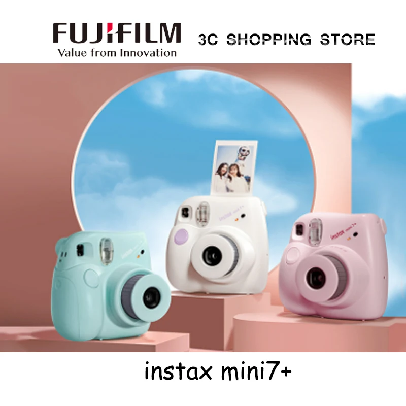 

Fujifilm Instax mini7 + One Shot мини 7c обновление камеры Мгновенной Печати