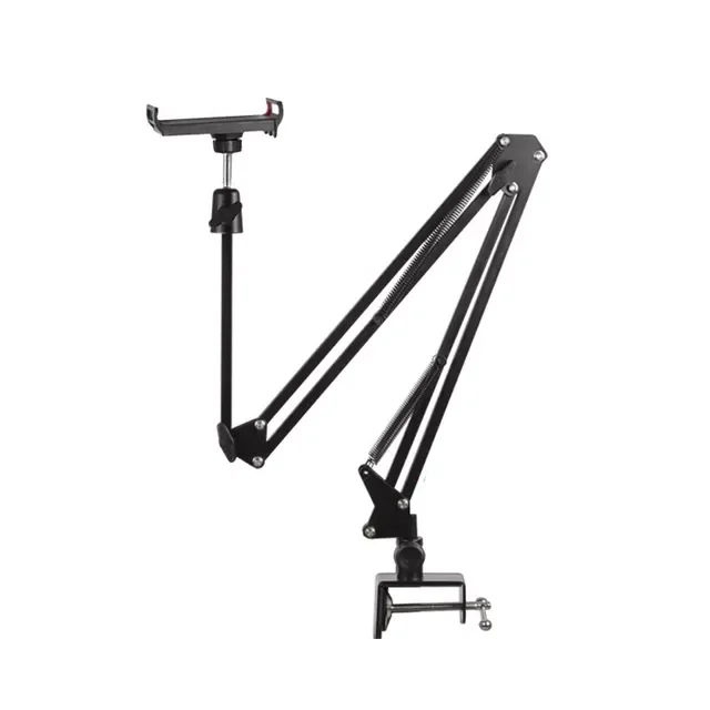 

360° Adjustable 3.5 to 10.6 Inch Tablet Stand Mobile Phones Holder Lazy Arm Bed Desk Tablet Metal Mount Stand for iPad Mini Pro