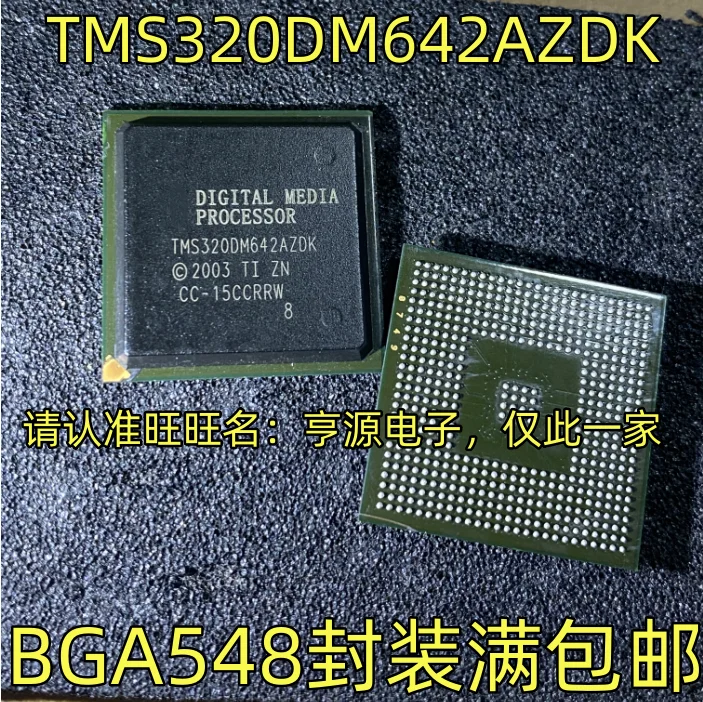 

Original Tms320dm642azdk Bga548 Encapsulation Dsp Digital Signal Processor Ic Chip Quality Assurance