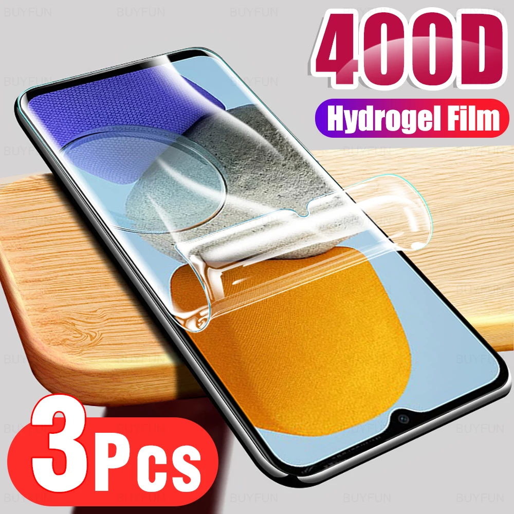 

3 шт Полный Клей протектор экрана для samsung galaxy m23 a23 2022 a22 a22s 5G Защитная Гидрогелевая пленка для samsung m 23 не стекло