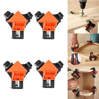 4pcs 90 degree woodworking corner clip adjustable carpentry furniture fixing clamp wood angle install picture frame tools diy