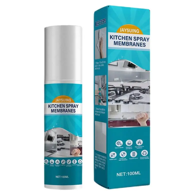 

Kitchen Cleaner Foam Cleaner For Heavy Oil Stain Removing Grease Cleaning Spray 100ml Kitchen Degreaser Stain Removing Foam