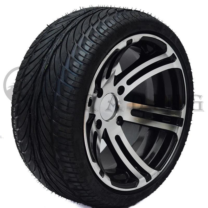 

235/30-14 tubeless tires with 14-inch aluminum alloy wheels suitable for four-wheel ATVs, golf carts and all-terrain vehicles