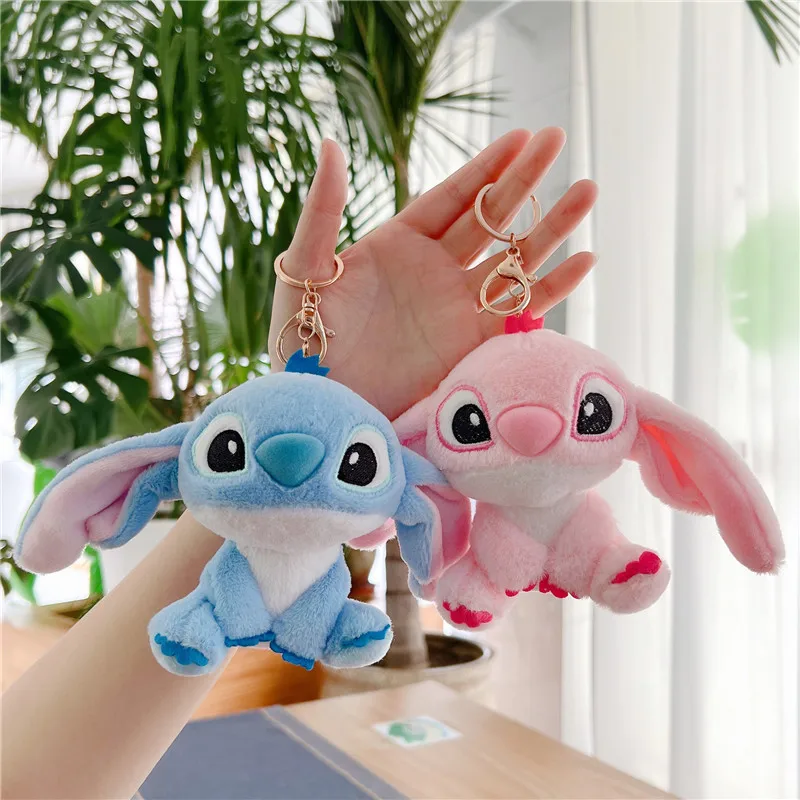 

1pcs Disney Plush Toy Stitch Couple Models Cartoon Stuffed Plush Dolls Anime Plush Baby Pendant Toys Kawaii Kids Birthday Gift