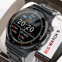 new men smartwatch 360360 hd full touch screen fitness tracker smart watch men ecgppg heart rate monitor blood pressure box