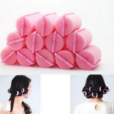 

12PCS Magic Sponge Foam Hair Rollers Styling Curlers Cushion Salon Barber Curler Tools Products High Quality 2022 Most Popular