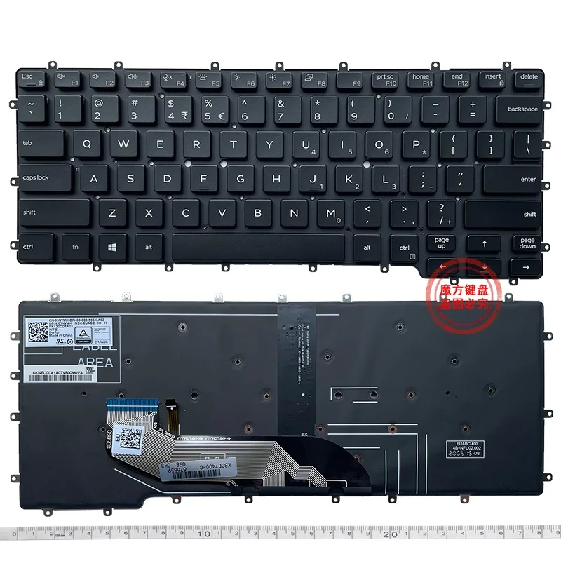 

Новая клавиатура для ноутбука DELL Latitude 7400 9410 2 в 1 DLM18G1 с подсветкой клавиатуры 2 в 1