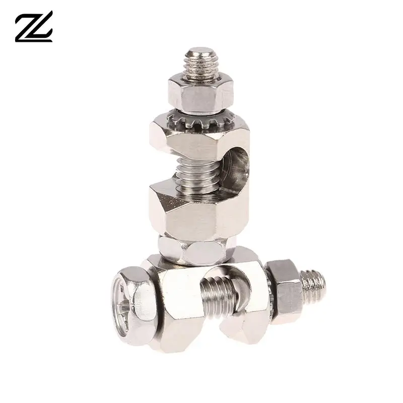 2Pcs Solar Panel Photovoltaic Ground Lug Fasteners Clips Cable Clamps For Solar Mounting System Easy Installation